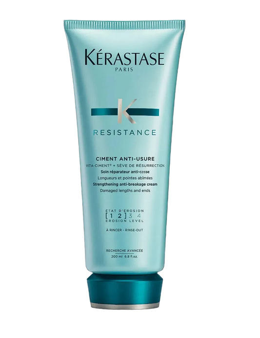 Kérastase Resistance hair care product on a white background